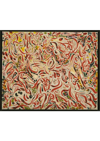 Soyut Görsel Kanvas Tablo