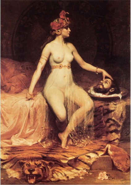Pierre Bonnaud Salome Kanvas Tablo
