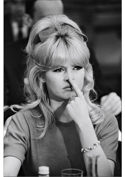 Birigitte Bardot Kanvas Tablo
