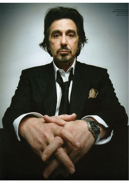 Al Pacino Kanvas Tablo