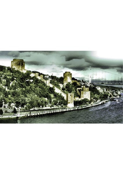 Boğaziçi Köprüsü Kanvas Tablo