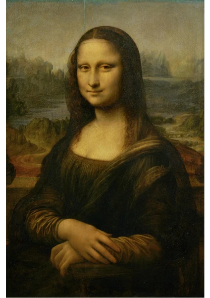 Mona Lisa Kanvas Tablo