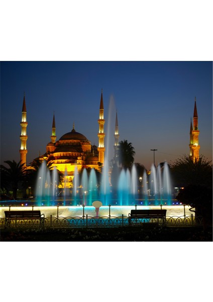 İstanbul Sultanahmed Cami Kanvas Tablo