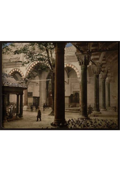 Eski İstanbul Kanvas Tablo