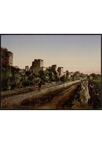 Eski İstanbul Kanvas Tablo