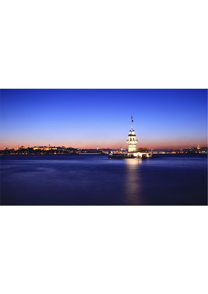 İstanbul Kız Kulesi Kanvas Tablo