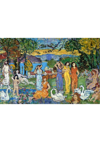 The Picnic Kanvas Tablo