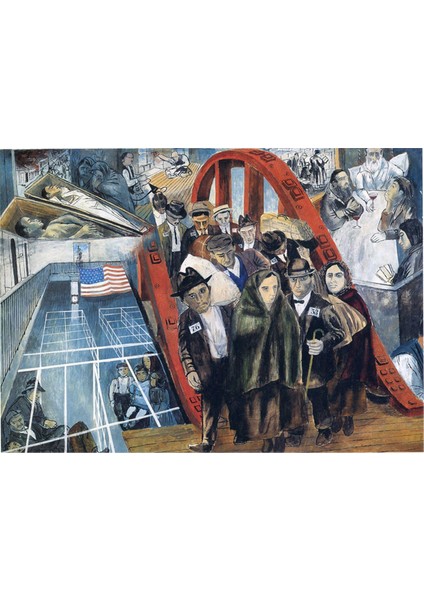 Jewish İdentity İn The American Scene Kanvas Tablo