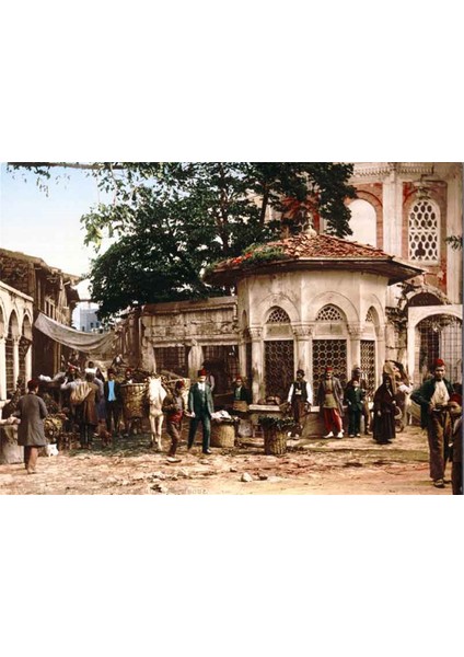 Eski İstanbul Kanvas Tablo
