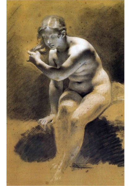 Bathing venus Kanvas Tablo