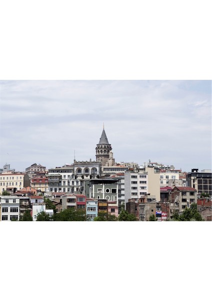 Galata Kulesi Kanvas Tablo
