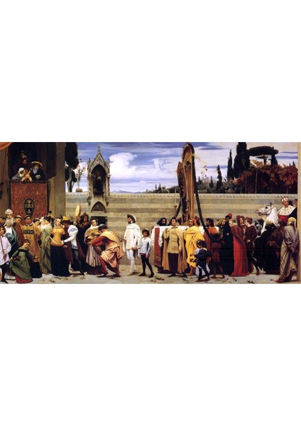 CimabueS Celebrated Madonna Kanvas Tablo