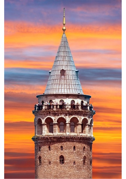İstanbul Galata Kulesi Kanvas Tablo