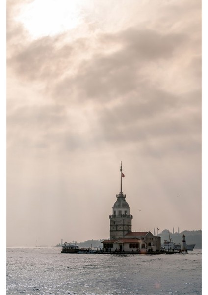 İstanbul Kız Kulesi Kanvas Tablo