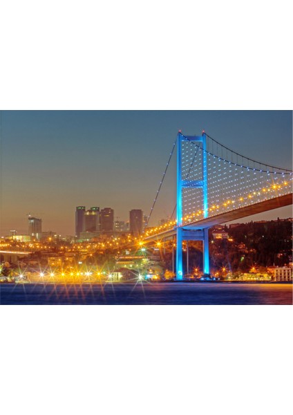 İstanbul Boğaz Köprüsü Kanvas Tablo