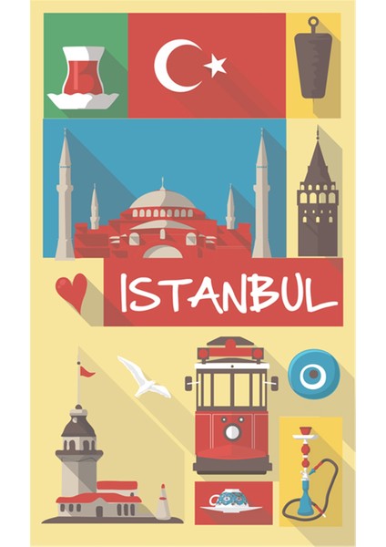 İstanbul Kanvas Tablo