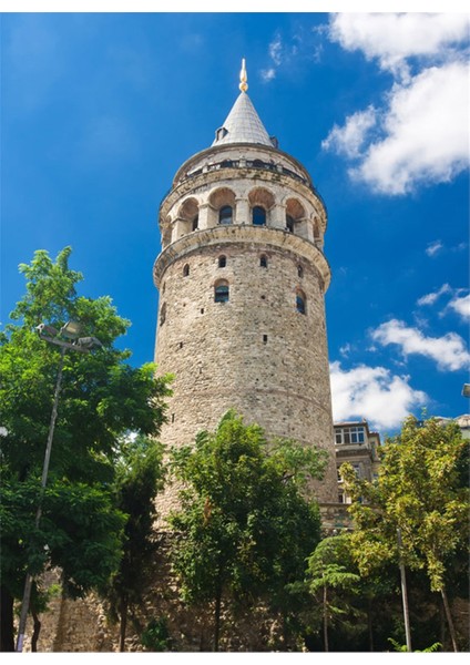 İstanbul Galata Kulesi Kanvas Tablo