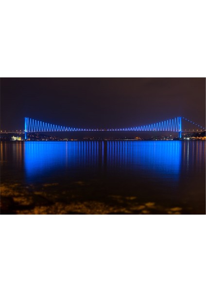 İstanbul Boğaz Köprüsü Kanvas Tablo