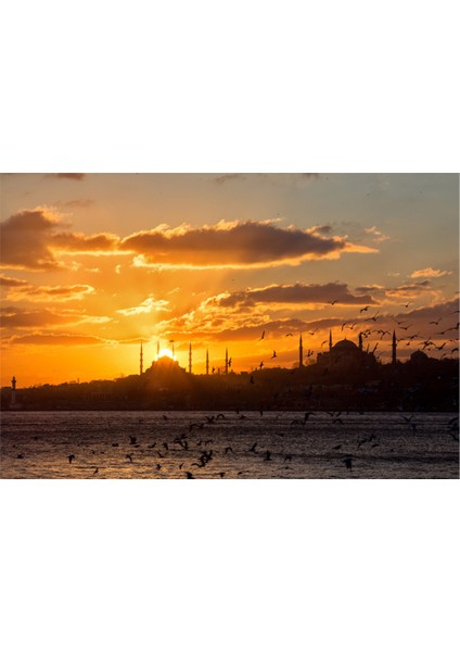 İstanbul Sultanahmed Cami Kanvas Tablo