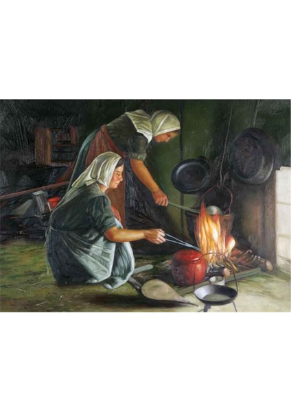 Demirci Kadın Kanvas Tablo