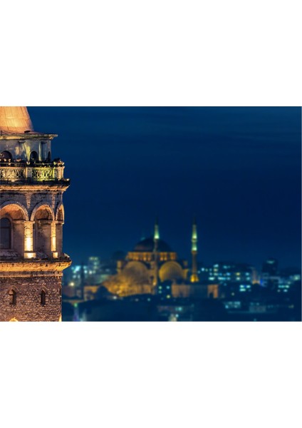 İstanbul Galata Kulesi Kanvas Tablo