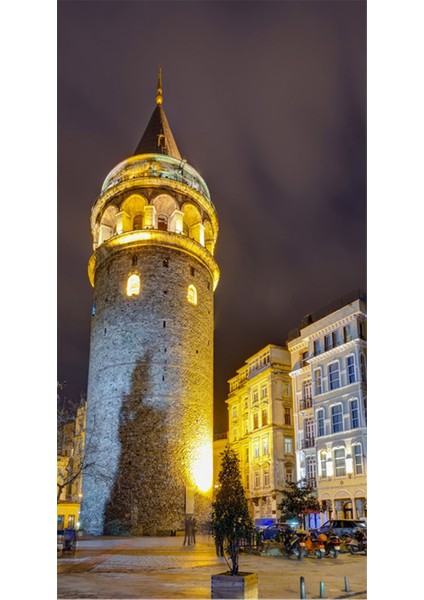 İstanbul Galata Kulesi Kanvas Tablo