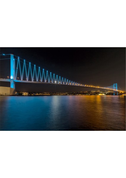 İstanbul Boğaz Köprüsü Kanvas Tablo
