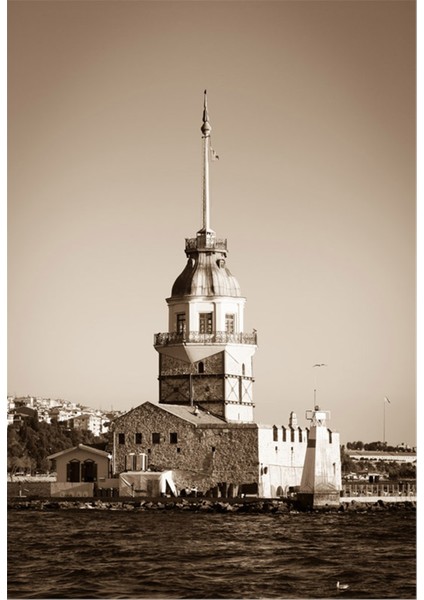 İstanbul Kız Kulesi Kanvas Tablo