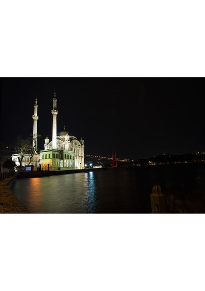 Ortaköy Cami İstanbul Kanvas Tablo