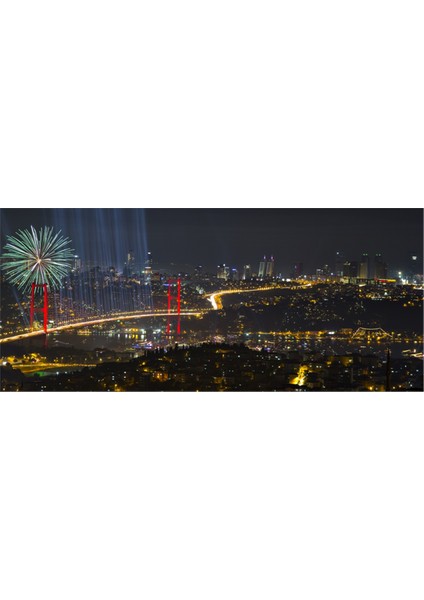 İstanbul Boğaz Köprüsü Kanvas Tablo