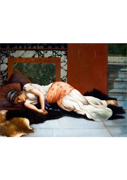 Ay Tanrıçası Selene Kanvas Tablo