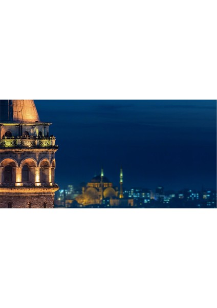 İstanbul Galata Kulesi Kanvas Tablo