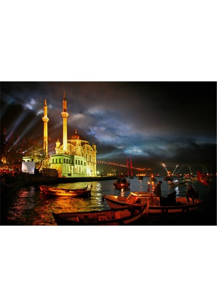 Ortaköy Cami İstanbul Kanvas Tablo
