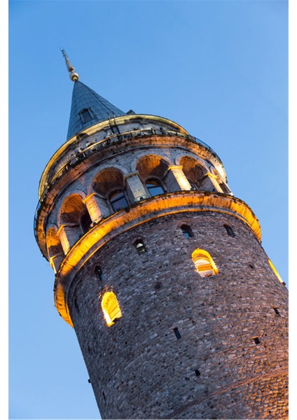 İstanbul Galata Kulesi Kanvas Tablo