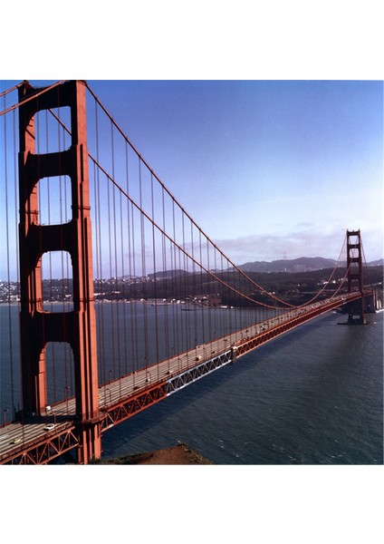 San Fransisco Golden Gate Köprüsü Kanvas Tablo