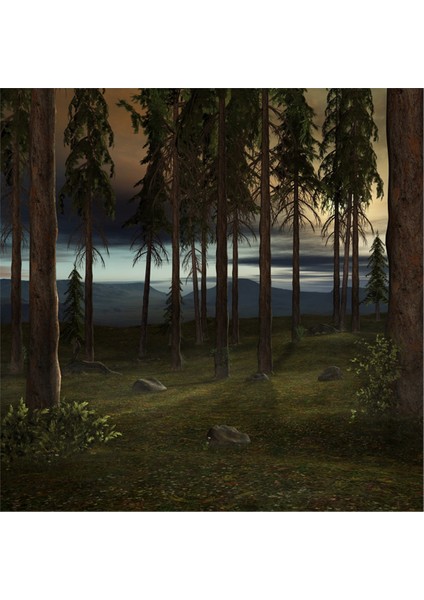 Yeşil Doğa Kanvas Tablo