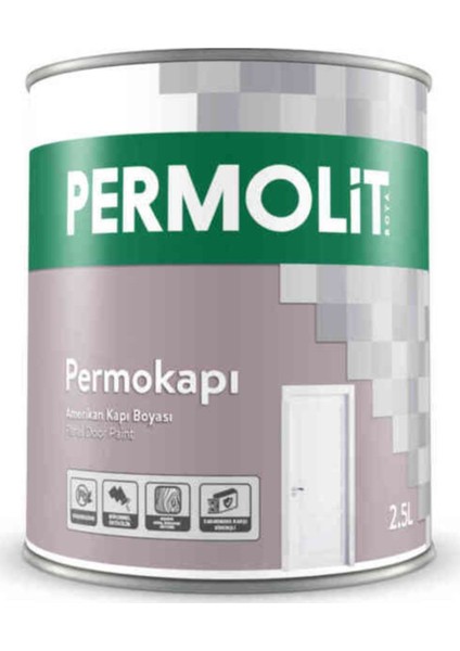 Panel Kapı Sentetik Beyaz 0,75 lt