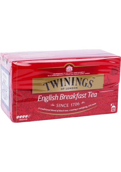 English Breakfast Tea 25 Poşet