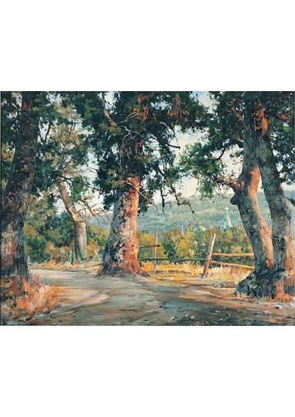 Orman Yolu Kanvas Tablo