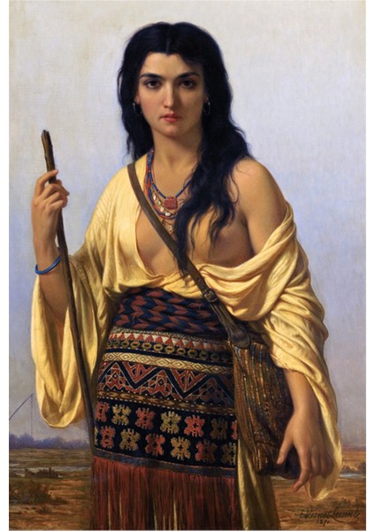 Kadın Kanvas Tablo