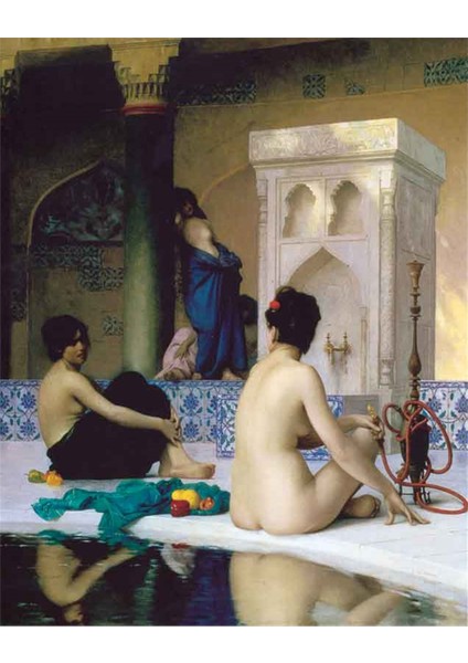 After The Bath Painting Kanvas Tablo