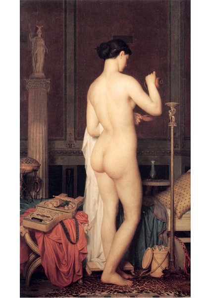 Le Coucher De Sapho Kanvas Tablo