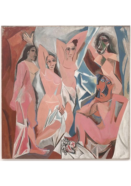 Avignonlu Kadınlar Pablo Picasso Kanvas Tablo