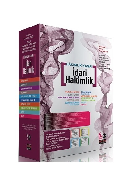 Hakimlik Kampı Idari Hakimlik Konu Anlatımlı Modüler Set