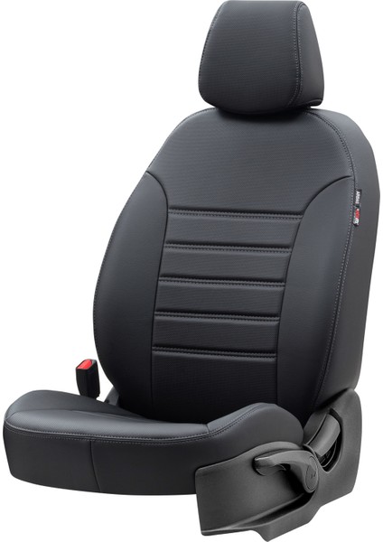Peugeot Partner Tepee 2008-2018 Özel Üretim Koltuk Kılıfı İstanbul Design Siyah