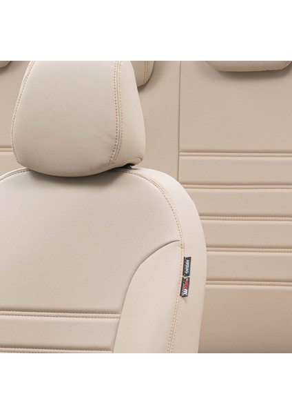 Peugeot Partner Tepee 2008-2018 Özel Üretim Koltuk Kılıfı İstanbul Design Bej modelleri
