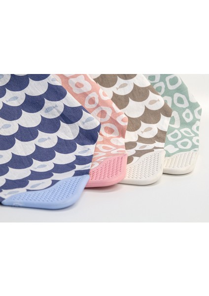 Babyjem Diş Kaşıyıcılı Poplin Fular Önlük yeşil