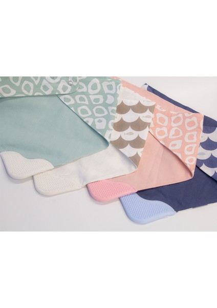 Babyjem Diş Kaşıyıcılı Poplin Fular Önlük yeşil