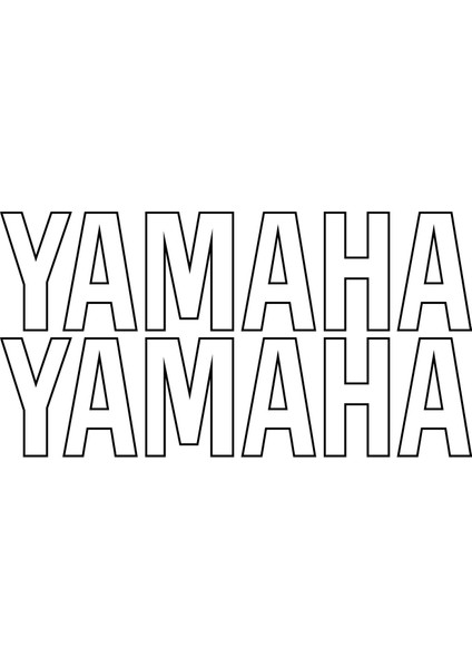 Yamaha Sticker - 14056