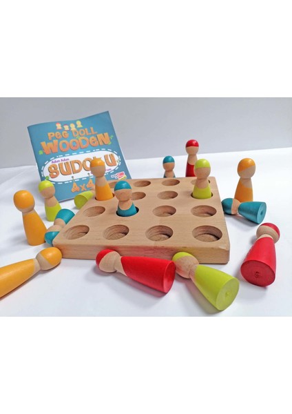 Peg Bebekler Adım Adım 4x4 Sudoku Oyunu
